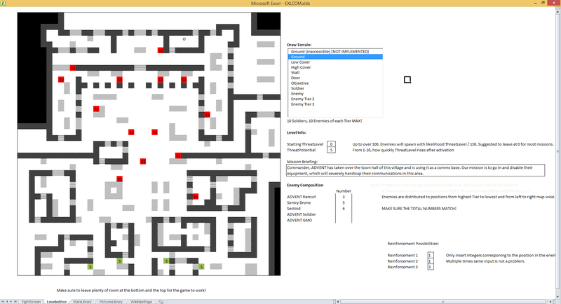 Illustration for article titled XCOM, Recreated In...Excel